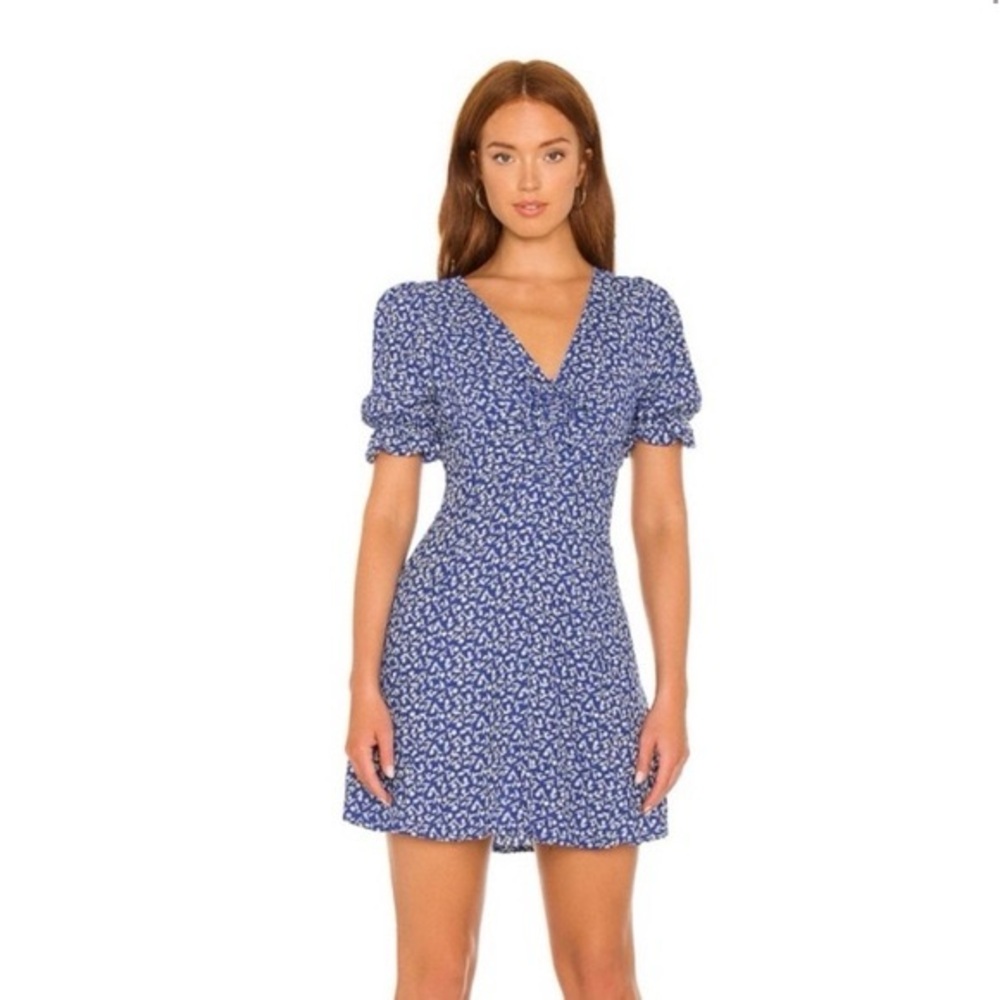 Faithfull the brand Palma floral dress size large